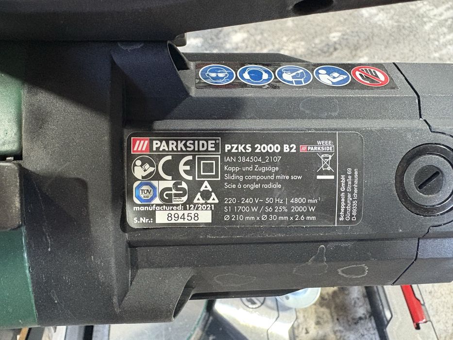 Циркуляр Parkside