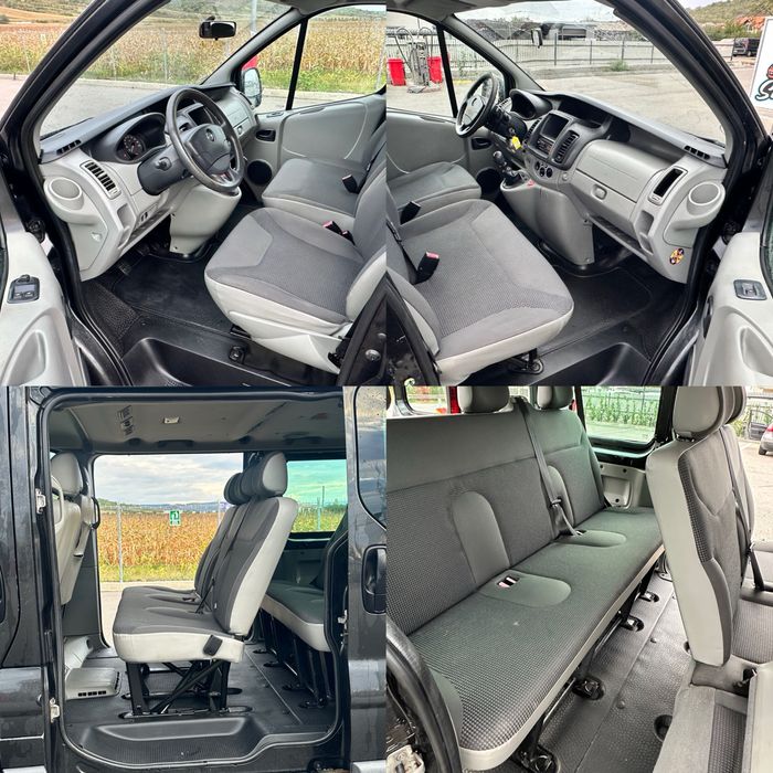 Opel Vivaro 2013 / 9 locuri / 2.0 DCI / Lung / Clima / 2 usi culisante