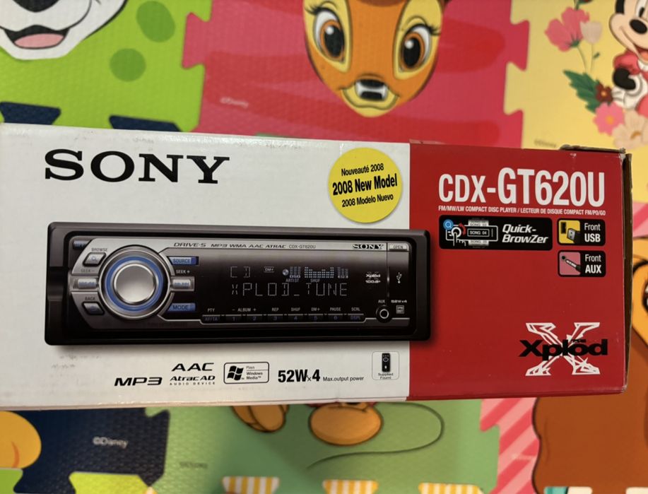 DVD Eboda / Casterofon auto Sony