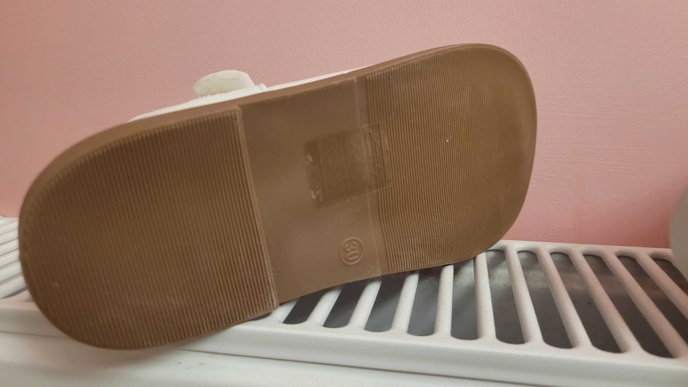 Pantofiori albi copii marimea 30