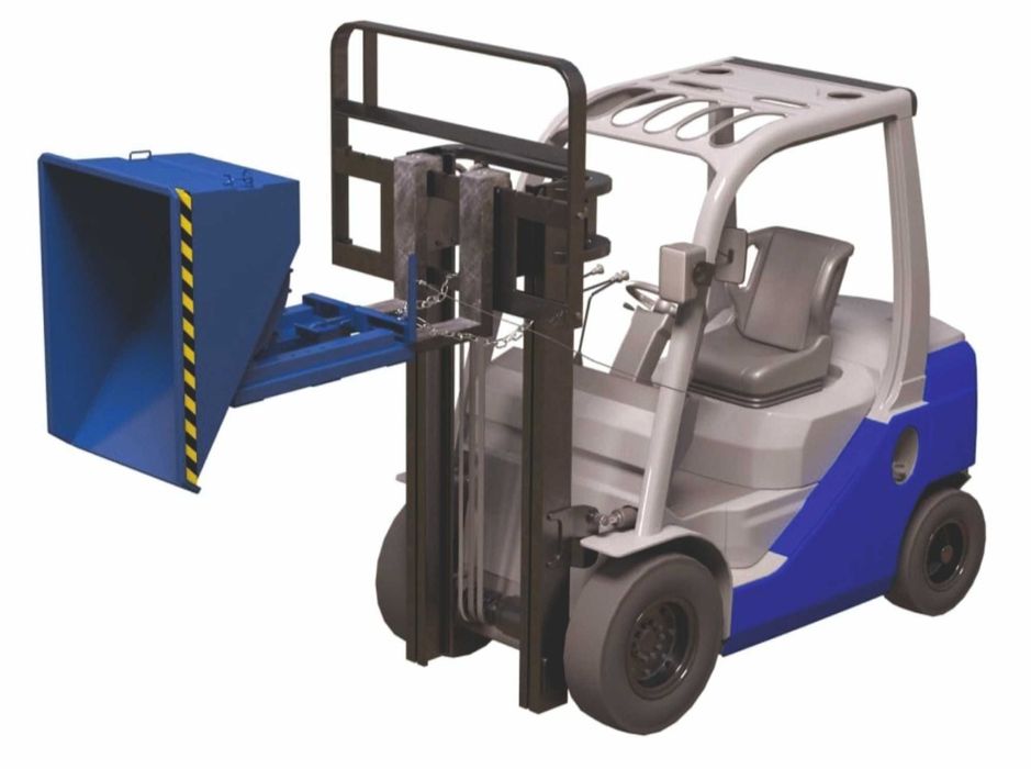 Container autobasculant pt. stivuitor