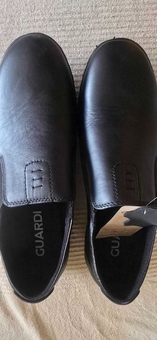 Нови мъжки спортно-елегантни обувки Guardi от естествена кожа, н-р 42