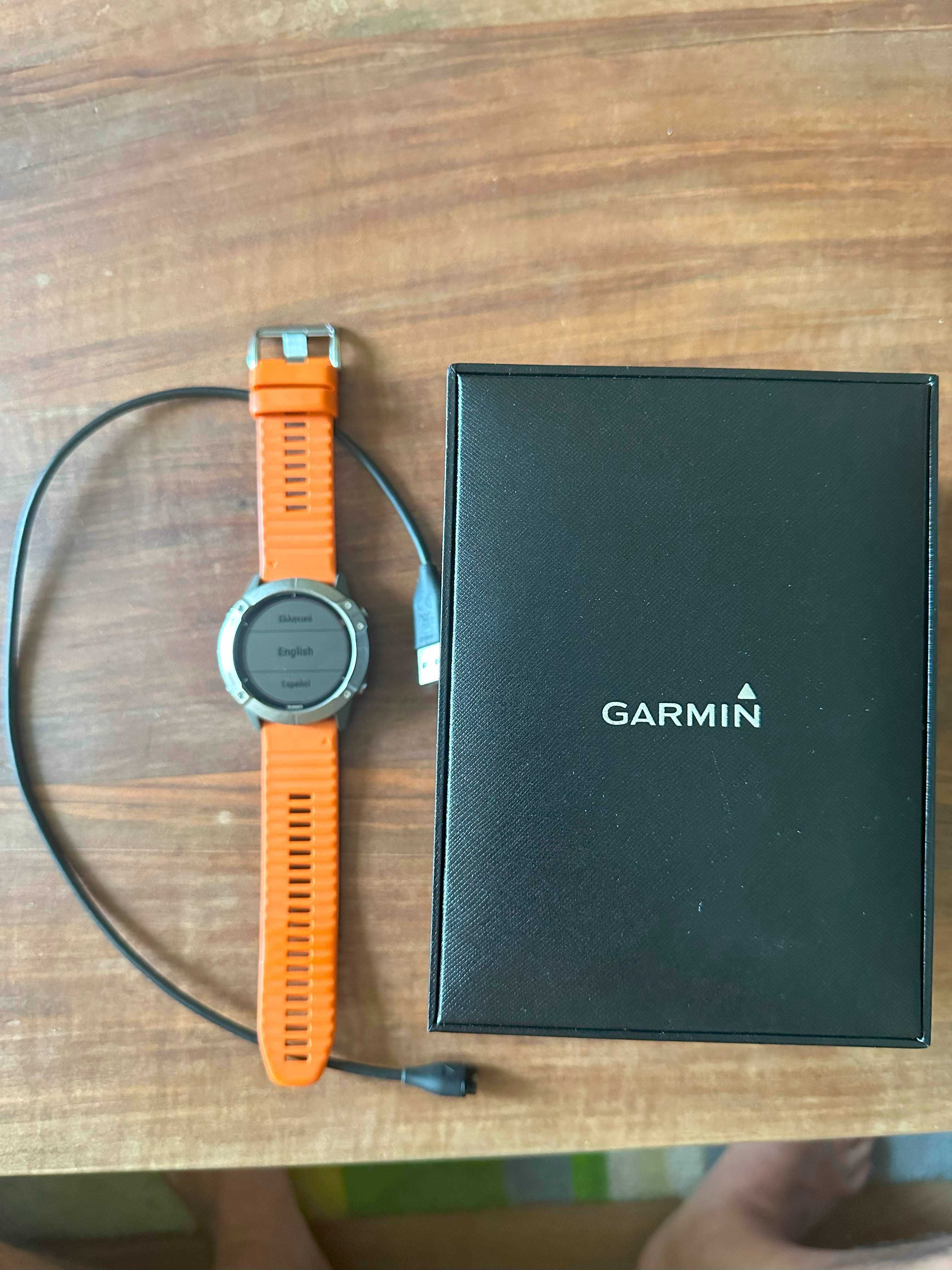 Garmin Fenix 6x Pro Solar Titanium