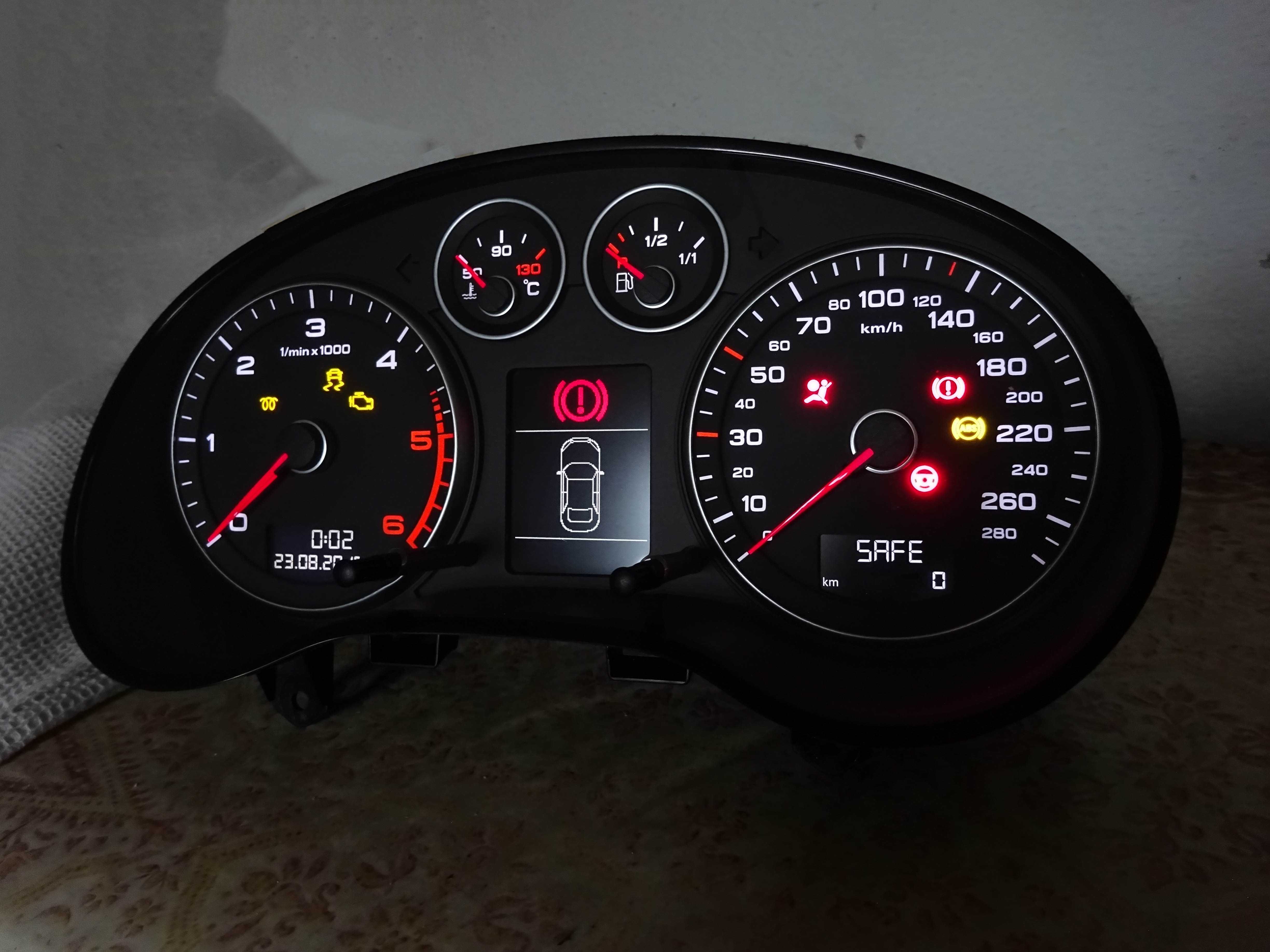 (2) Километраж Audi A3 8P / Ауди А3 8П