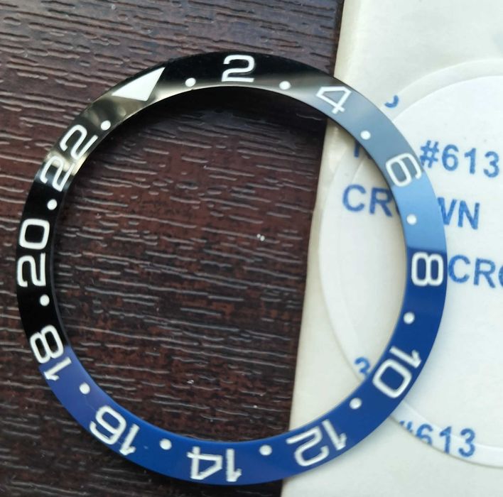 Bezel ceramic rolex submariner de 40 mm negru hulk gmt pepsi batman