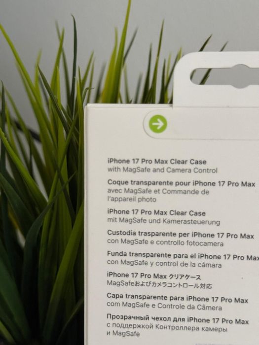 Husa Apple Clear Case Transparent iPhone 17 pro max ORIGINALA Sigilata