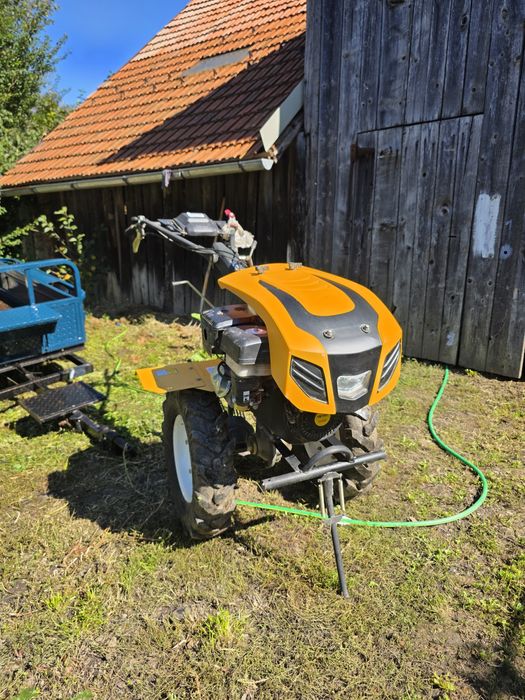 Motocultor AgroPro HS 1100D 16CP + remorca basculabila