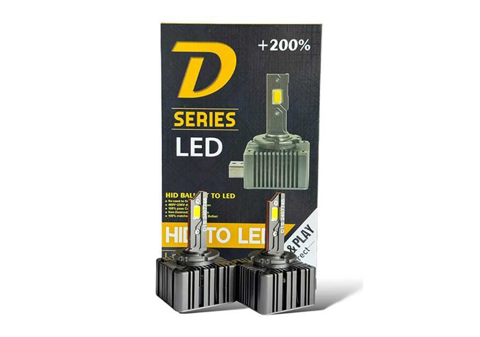 Диодни крушки D1S, D Series LED HID to LED, комплект