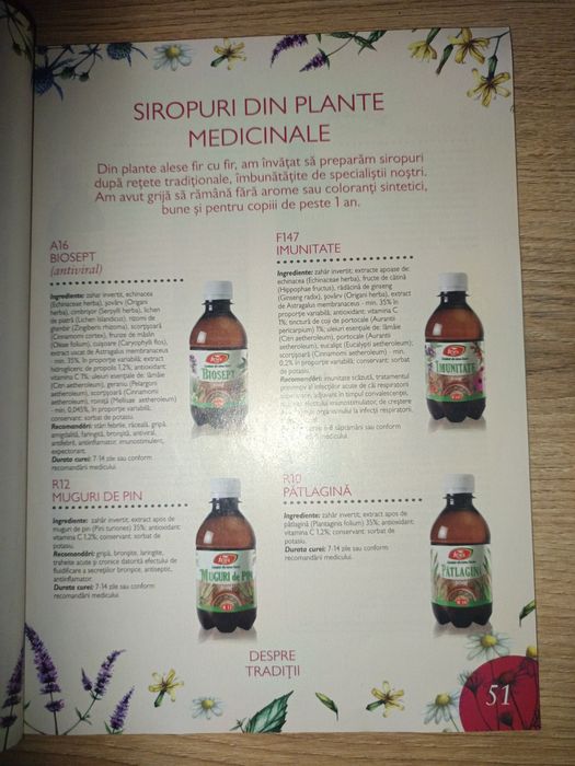 Carte despre plante și medicamente