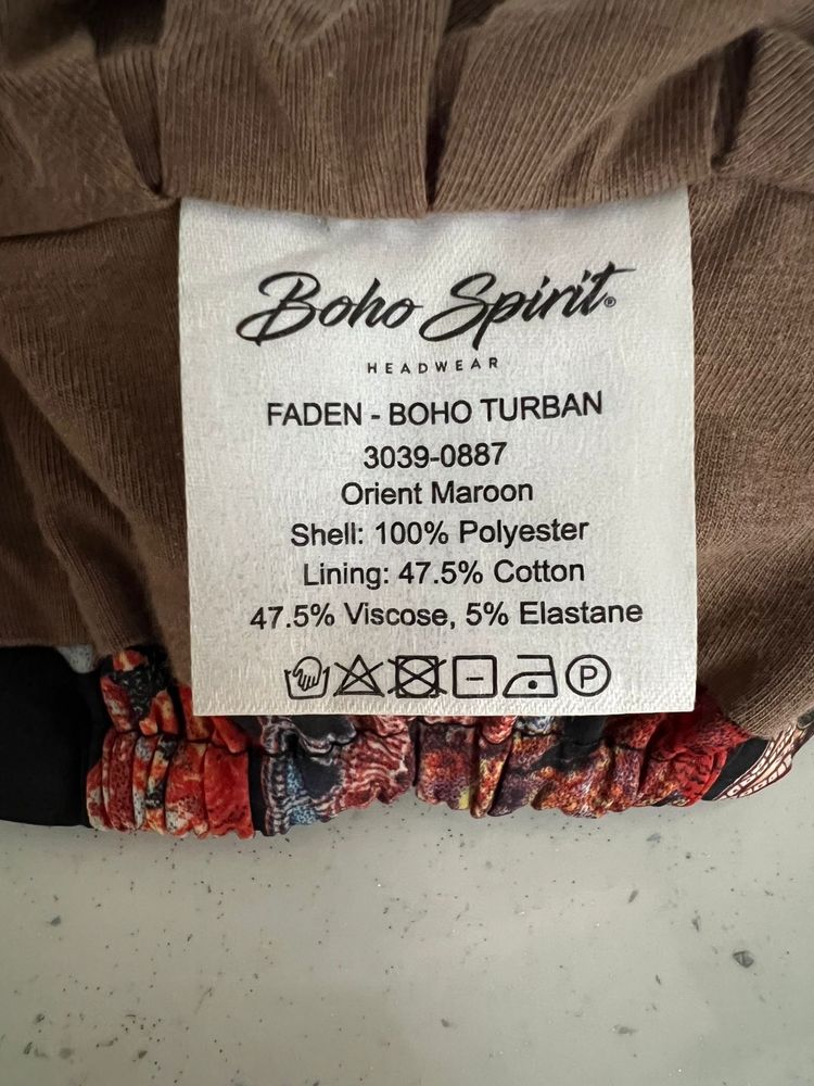Тюрбан Boho Spinit
