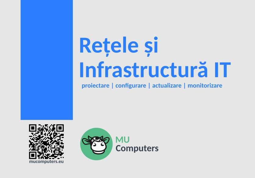 Retele, Servere, Infrastructura IT B2B | MU Computers - Sibiu