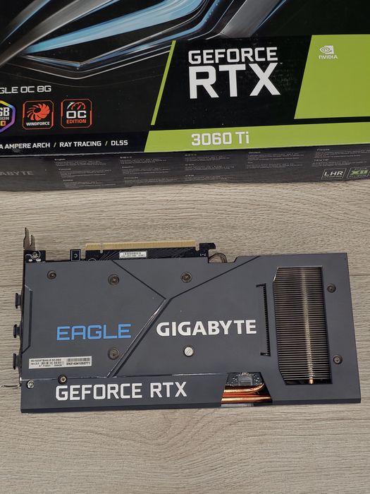 Placa Video nVidia RTX 3060ti 8gb Gigabyte Eagle OC
