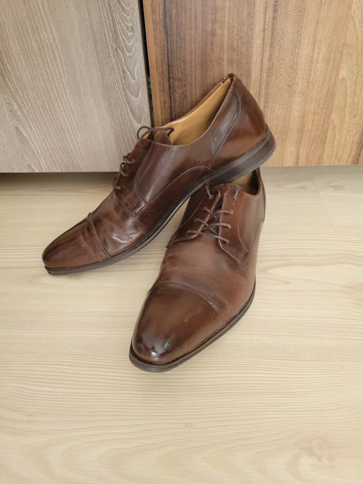 Pantofi eleganţi din piele Roberto Renzo, mărimea 39, ANTI SHOCK