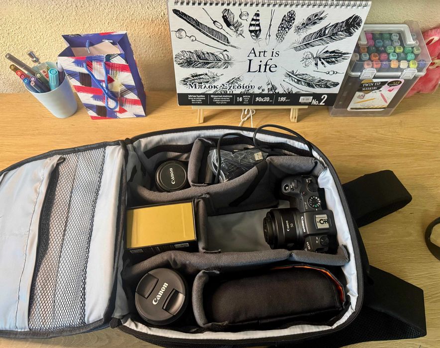 Kit Foto Canon EOS RP, Canon RF 24-105 mm, Canon RF 50 mm, Accesorii