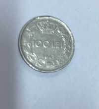 Moneda colecție regele Mihai 100 lei 1943