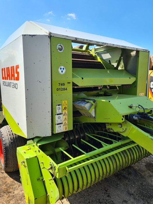 Presa de balotat,balotiera rotunda Claas rollant