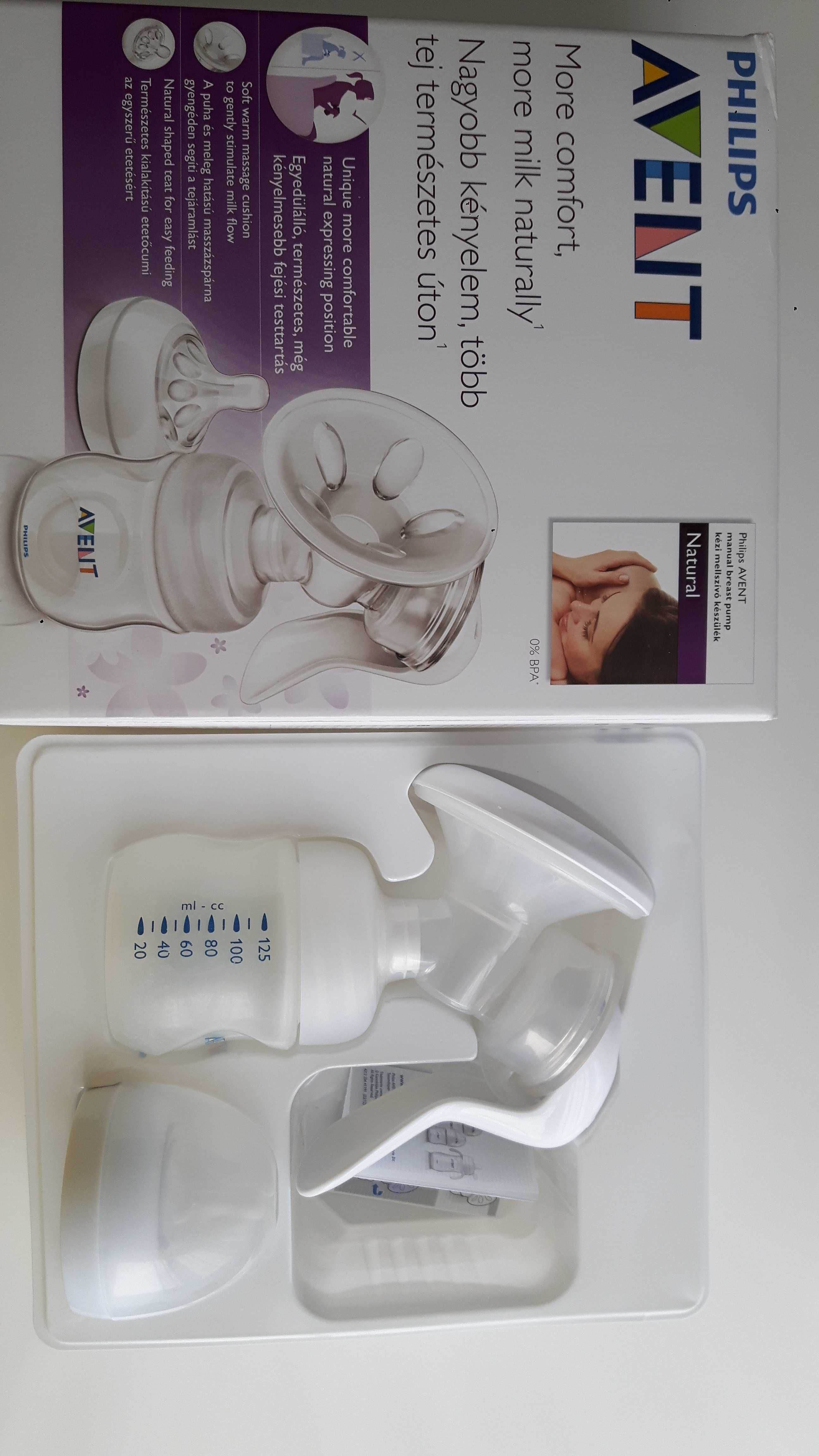 Philips Avent Pompa pentru san manuala cu biberon 50 Ron