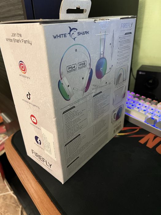 Продавам слушалки white shark