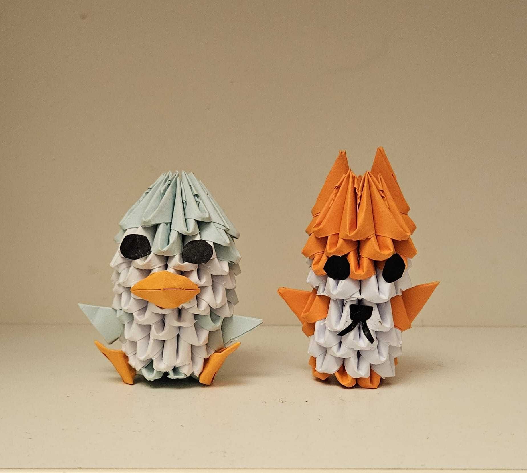 Vand Origami 3D - facute manual