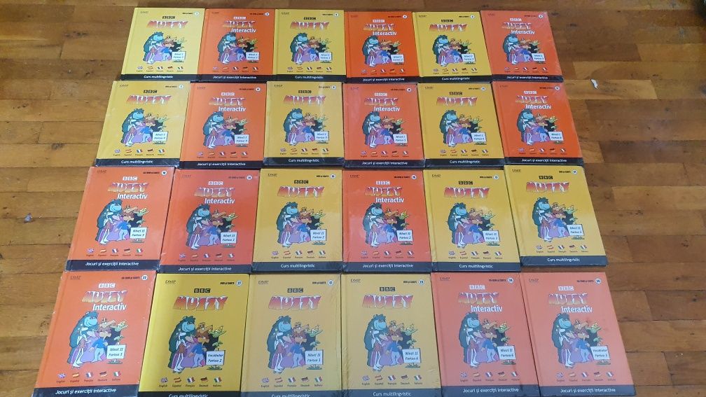 Muzzy carti interactive cu dvd 24 nr.