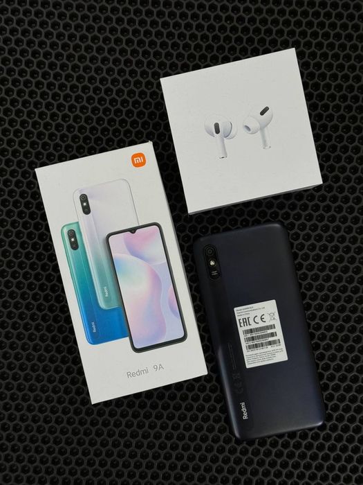 Redmi 9A 32gb+AirPods(Абая 68, смартфон, телефон)
