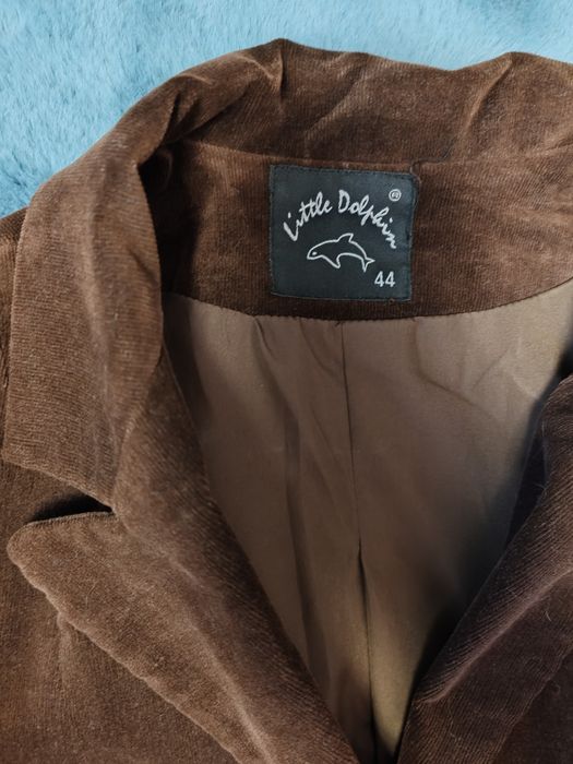 Sacou catifea reiată Little Dolphin