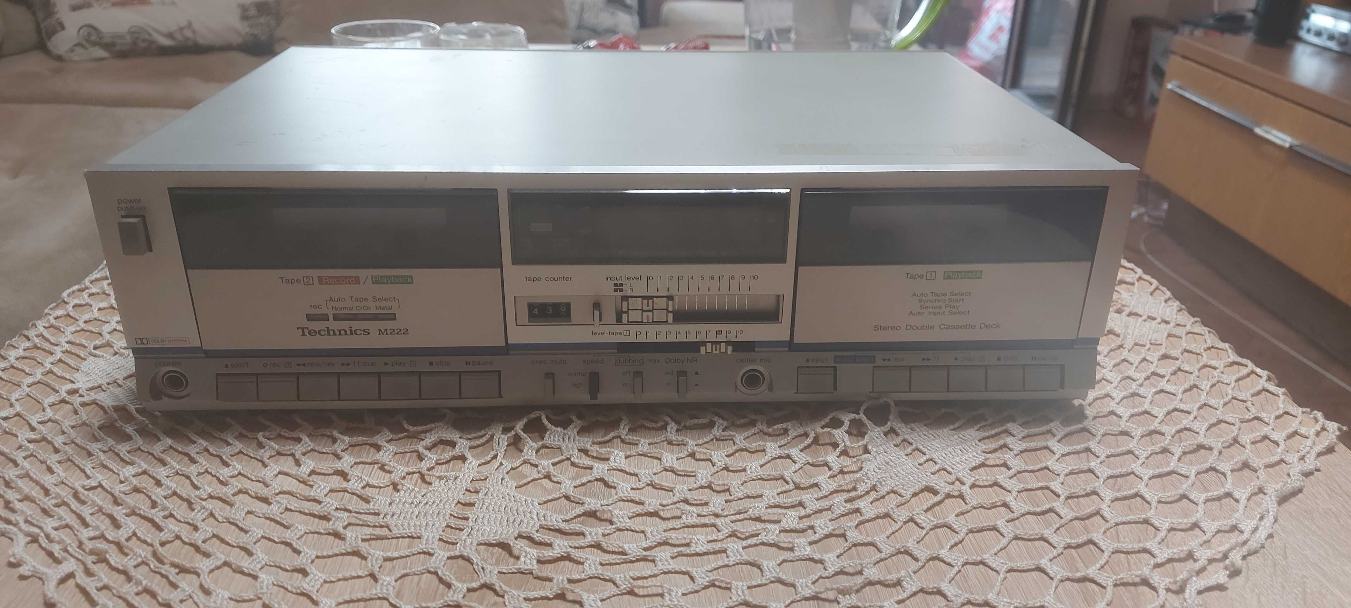 Касетъчен дек Technics M222