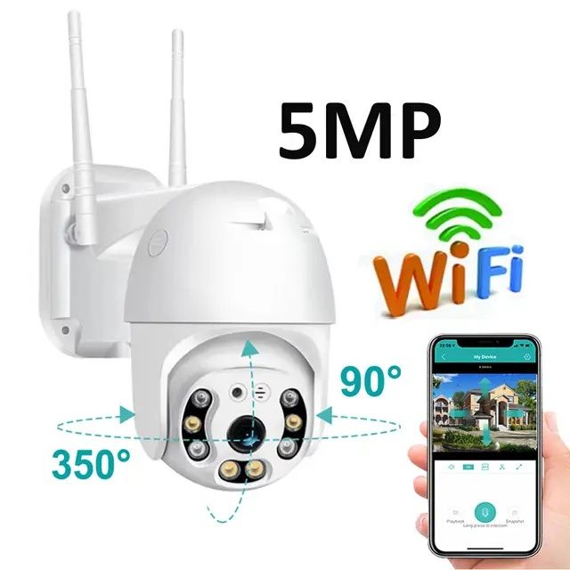 Wifi вайфай смарт камера видеонаблюдения 4мп