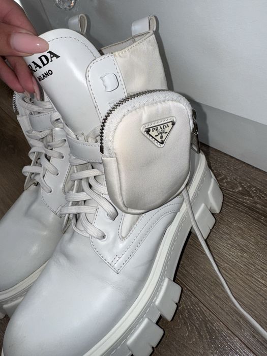 Prada re-edition боти / кубинки