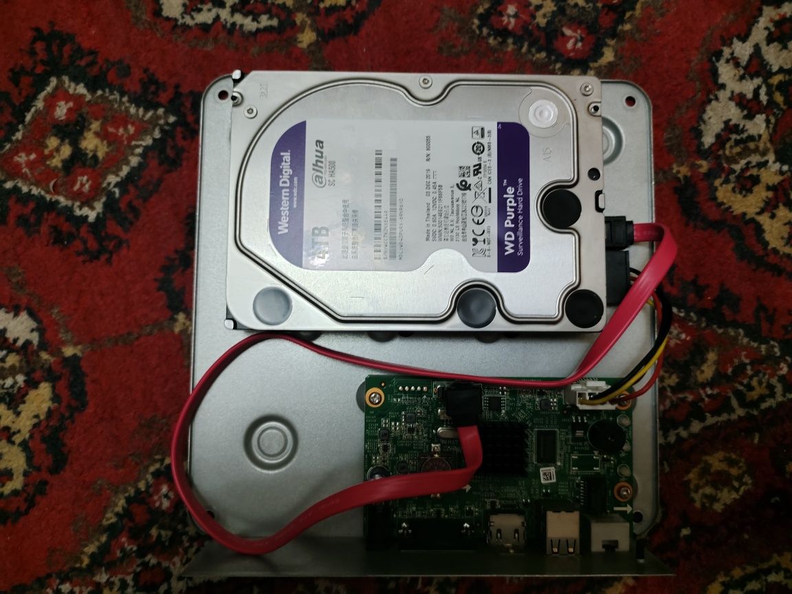 Hikvision video registrator 4tb hdd
