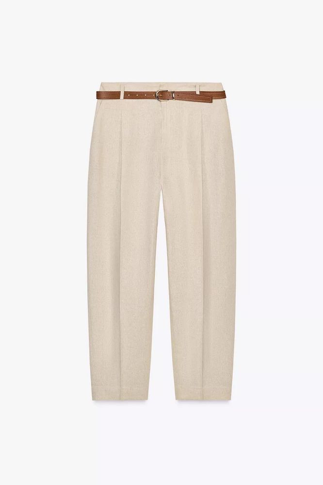 Брюки льняные ZARA, размер L. Оригинал