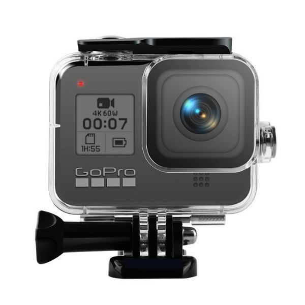 Водоустойчив корпус GARV за GoPro Hero 8 Black, Прозрачен