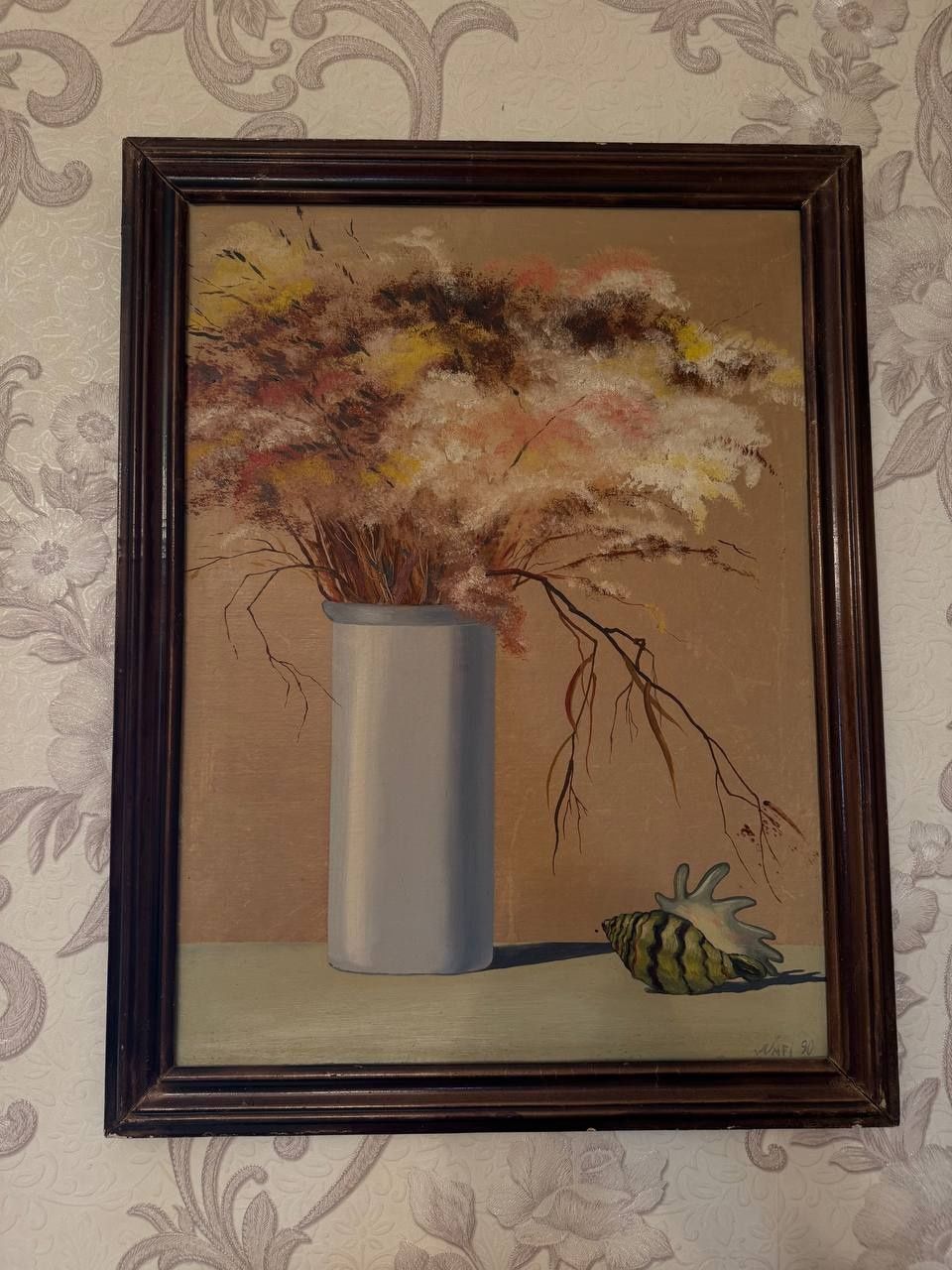 Картина,масло. Размер 50×65 с рамой.