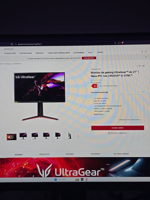 Lg ultragear 27 inch
