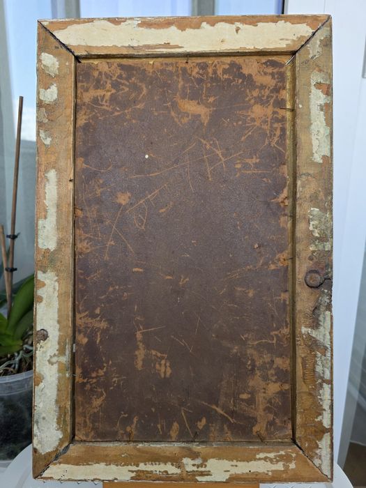 Tablou vechi "Haiduc cu Vioara", pictor Aurel Tara