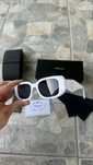 Ochelari de soare Prada Albi Unisex Noi