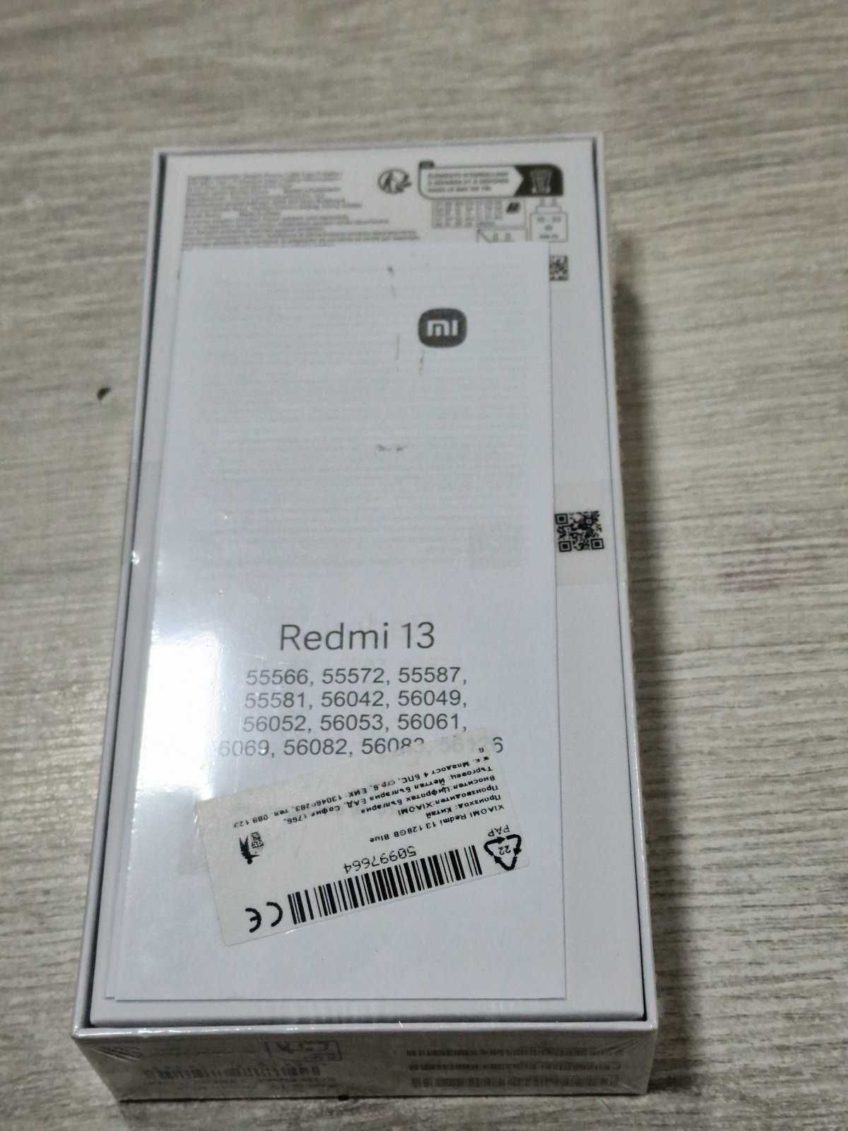 НОВ! Xiaomi Redmi 13 128GB 6GB RAM Dual