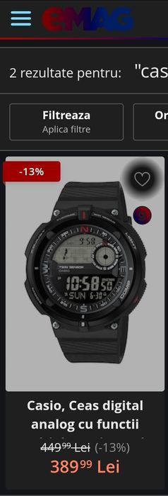 Ceas Casio SGW - 600H