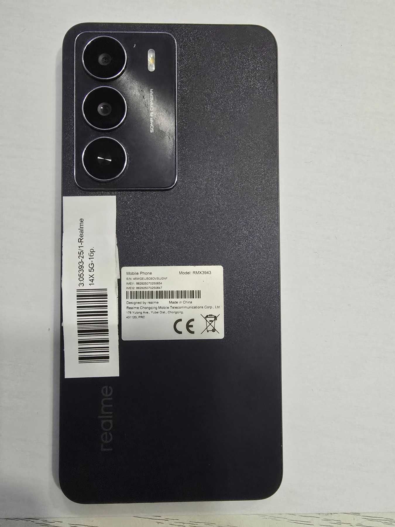 **КАТО НОВ** Realme 14X 5G