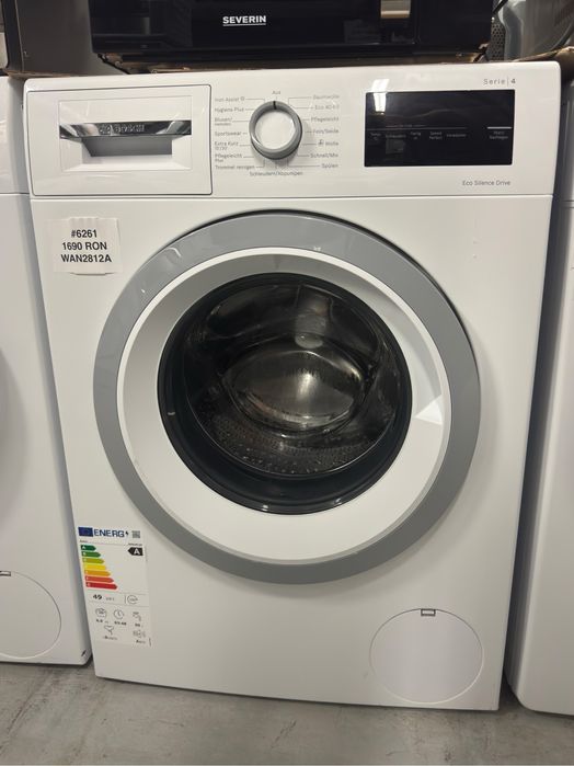 Masina de spalat rufe Bosch Serie 4 WAN2812A