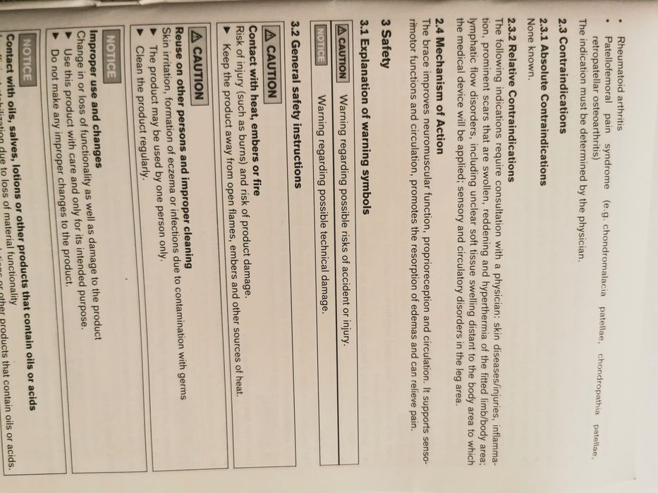 Orteza genunchiera ottobock