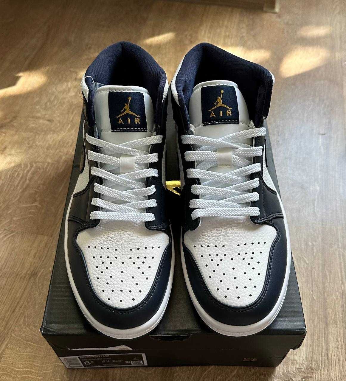 Nike Air Jordan 1 Mid 42 Obsidian