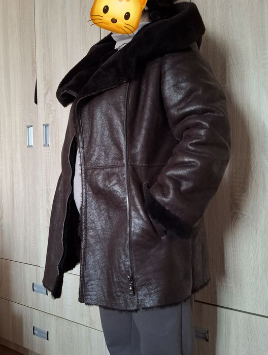 Классная натуральная дубленка