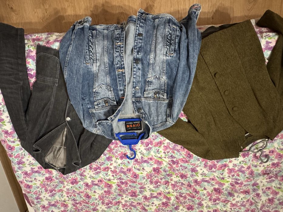 3в1 Дъмково яке и две официални сака S размери