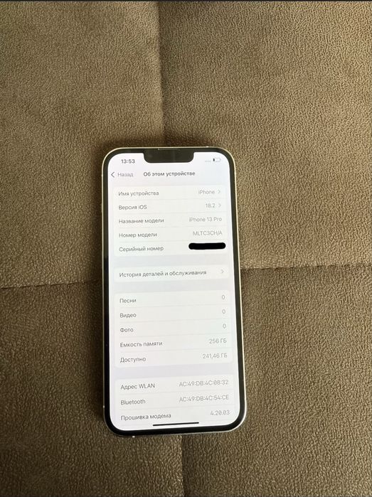 iphone 13 Pro 256gb Silver