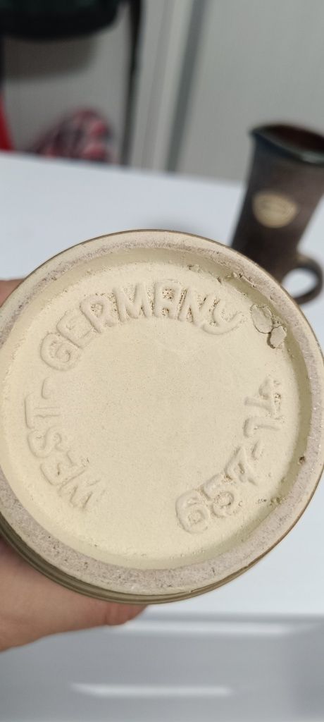 Lot ceramica germania Fat Lava vaza, scrumiera