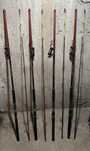 Set 4 lansete PRO FL FLX RIVER 2.7m 70-350gr!