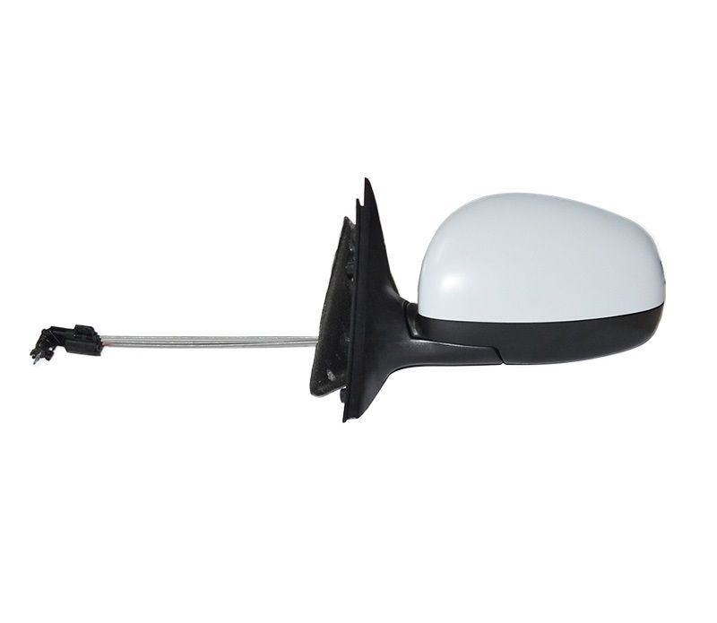 Oglinda exterioara Skoda Fabia 2 (5j) 2007-2015 stanga/dreapta manuala 5J0857507D, sticla asferica clara, reglare manuala, capac grunduit