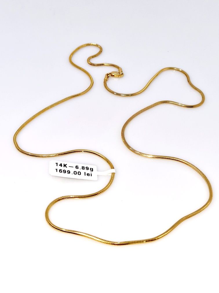 Bijuteria royal lanț din aur 14k 6.89 gr