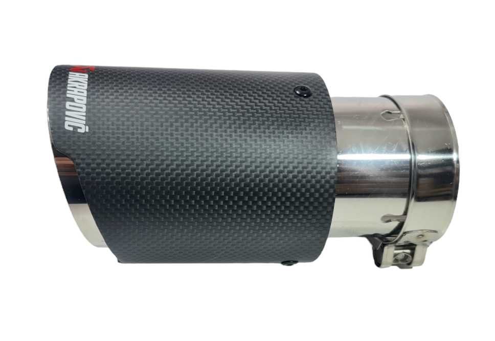 Накрайник За Ауспух Akrapovic Карбон 76мм.,  MADE IN SLOVENIA